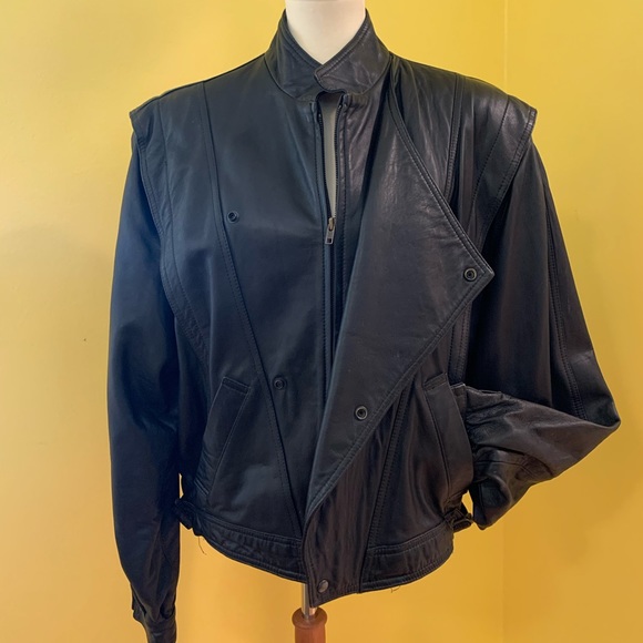 Vintage Micheal Hoban North Beach Leather jacket - Picture 2 of 10